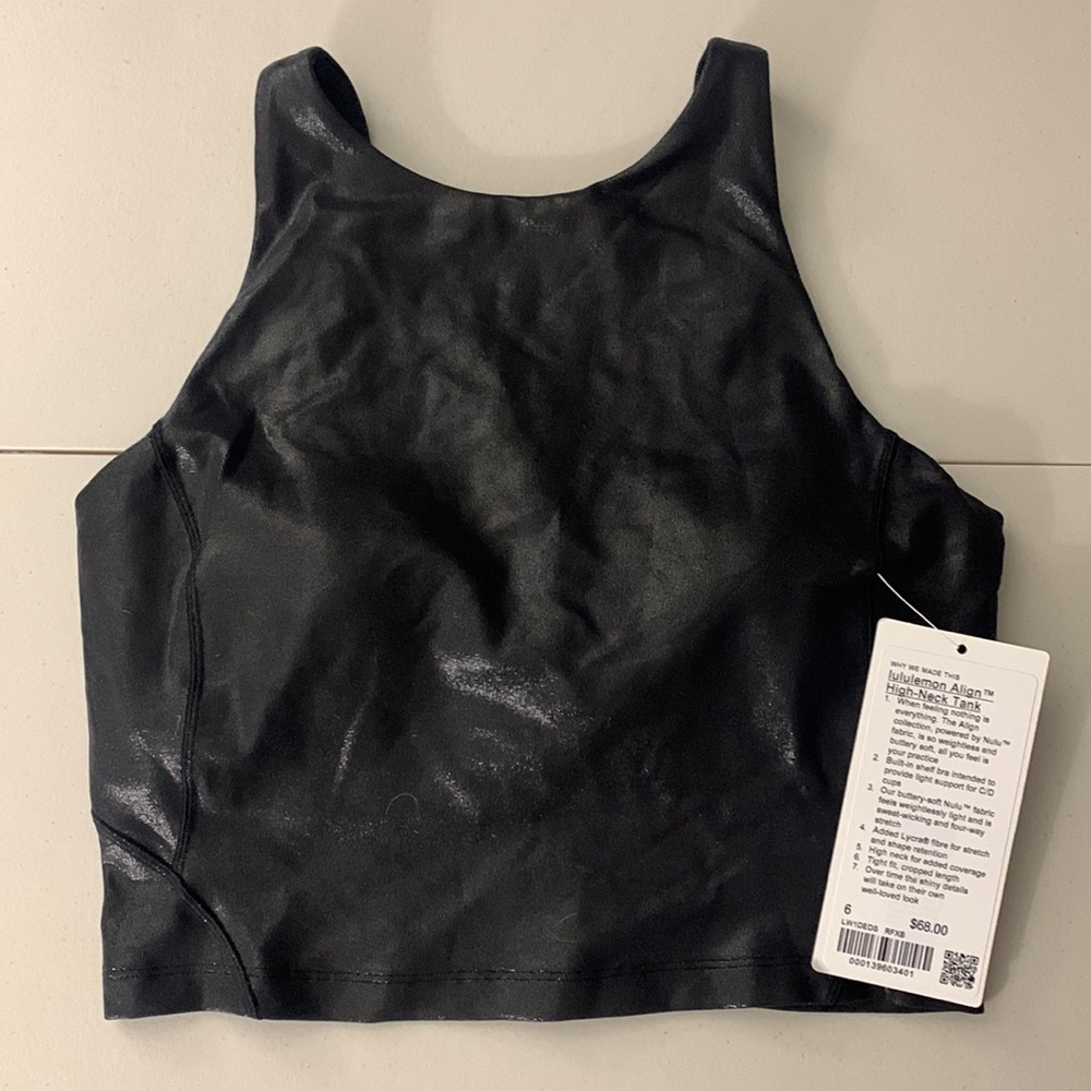 Lululemon align high neck tank size 6